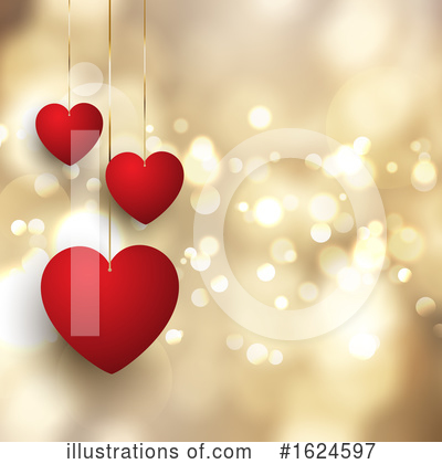 Royalty-Free (RF) Valentines Day Clipart Illustration by KJ Pargeter - Stock Sample #1624597