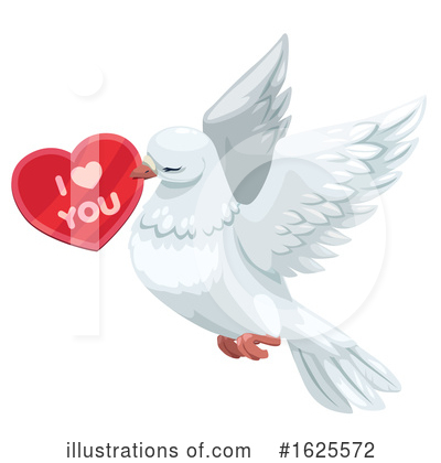 Doves Clipart #1625572 by Vector Tradition SM