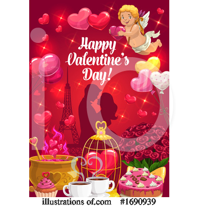 Royalty-Free (RF) Valentines Day Clipart Illustration by Vector Tradition SM - Stock Sample #1690939