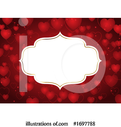 Valentines Day Background Clipart #1697788 by KJ Pargeter