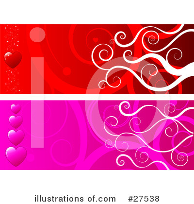 Royalty-Free (RF) Valentines Day Clipart Illustration by KJ Pargeter - Stock Sample #27538