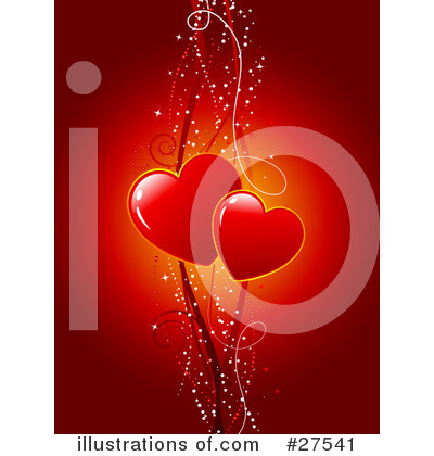 Royalty-Free (RF) Valentines Day Clipart Illustration by KJ Pargeter - Stock Sample #27541