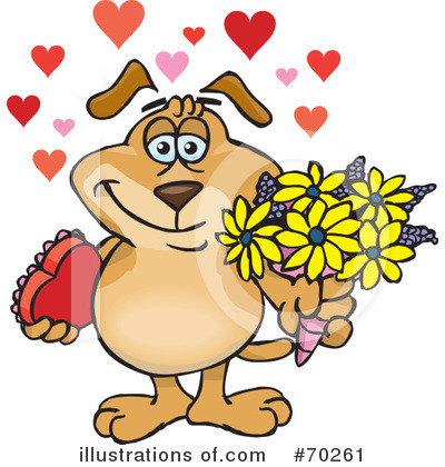 Sparkey Dog Clipart #70261 by Dennis Holmes Designs