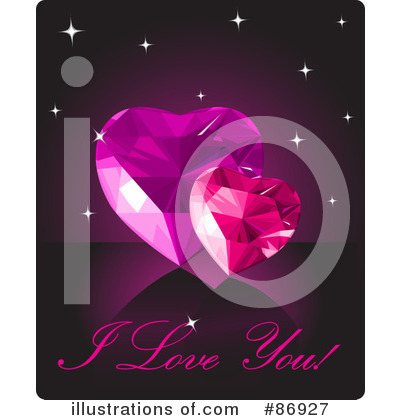 Royalty-Free (RF) Valentines Day Clipart Illustration by Pushkin - Stock Sample #86927