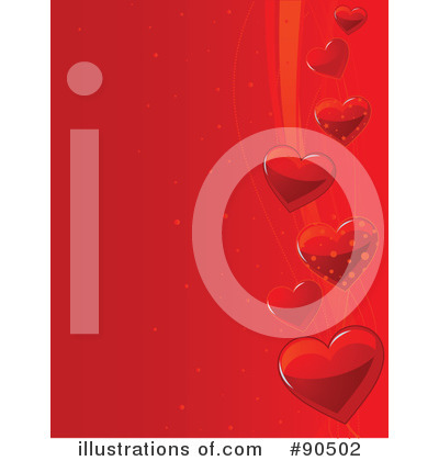 Royalty-Free (RF) Valentines Day Clipart Illustration by Pushkin - Stock Sample #90502