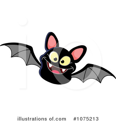Royalty-Free (RF) Vampire Bat Clipart Illustration by yayayoyo - Stock Sample #1075213