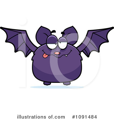 Royalty-Free (RF) Vampire Bat Clipart Illustration by Cory Thoman - Stock Sample #1091484