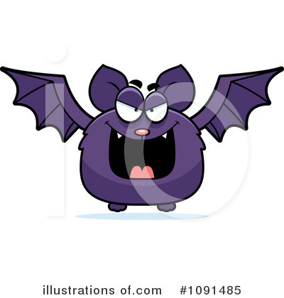 Vampire Bat Clipart #1091485 by Cory Thoman