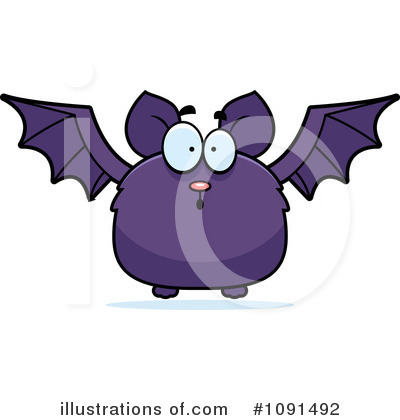 Vampire Bat Clipart #1091492 by Cory Thoman