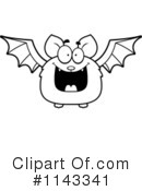 Vampire Bat Clipart #1143341 by Cory Thoman