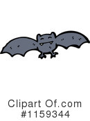 Vampire Bat Clipart #1159344 by lineartestpilot