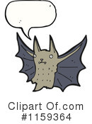 Vampire Bat Clipart #1159364 by lineartestpilot