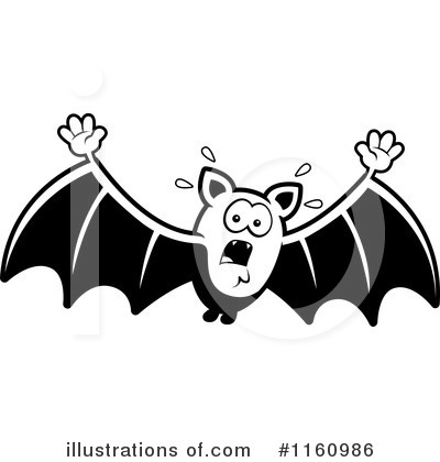 Royalty-Free (RF) Vampire Bat Clipart Illustration by Cory Thoman - Stock Sample #1160986