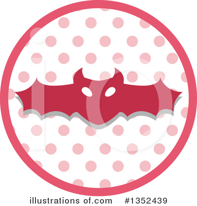 Flying Bat Clipart #1352439 by BNP Design Studio