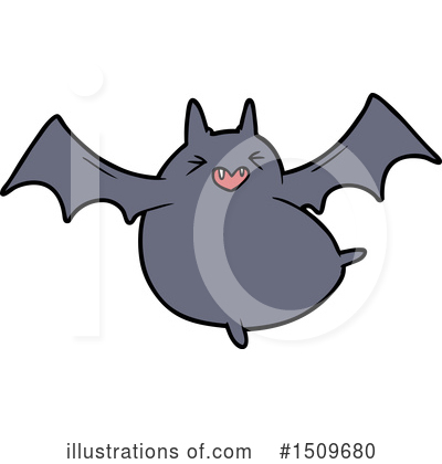 Royalty-Free (RF) Vampire Bat Clipart Illustration by lineartestpilot - Stock Sample #1509680