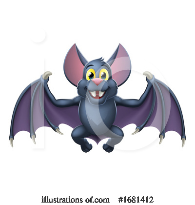 Vampire Bats Clipart #1681412 by AtStockIllustration