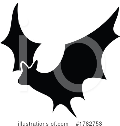 Royalty-Free (RF) Vampire Bat Clipart Illustration by Any Vector - Stock Sample #1782753