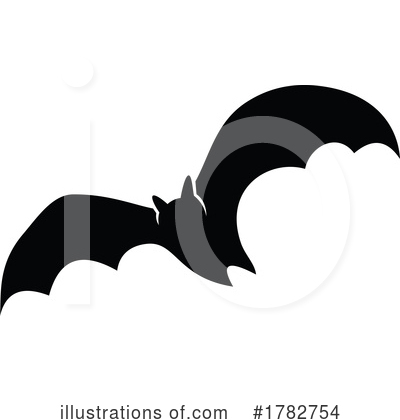 Royalty-Free (RF) Vampire Bat Clipart Illustration by Any Vector - Stock Sample #1782754