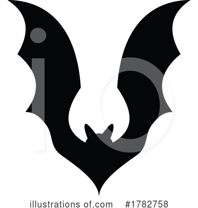 Royalty-Free (RF) Vampire Bat Clipart Illustration by Any Vector - Stock Sample #1782758