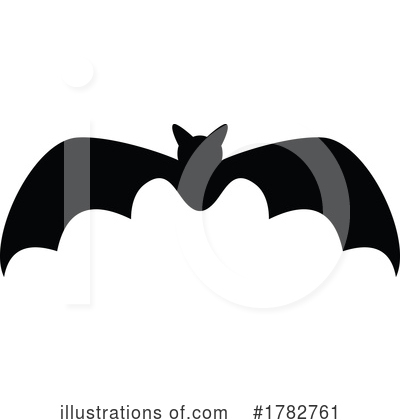Royalty-Free (RF) Vampire Bat Clipart Illustration by Any Vector - Stock Sample #1782761