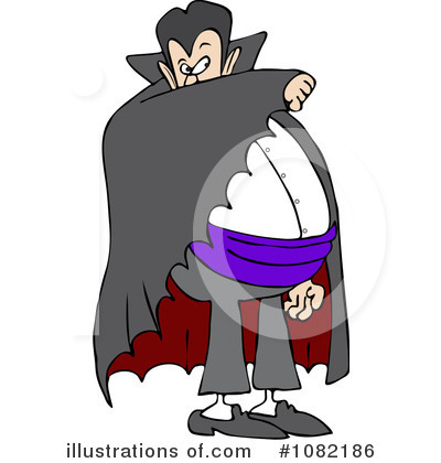 Royalty-Free (RF) Vampire Clipart Illustration by djart - Stock Sample #1082186