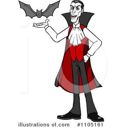 Royalty-Free (RF) Vampire Clipart Illustration by Cartoon Solutions - Stock Sample #1105161