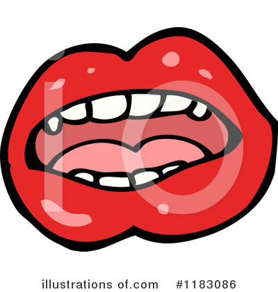 Vampire Fangs Clipart #1183086 by lineartestpilot