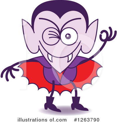 Vampire Clipart #1263790 by Zooco