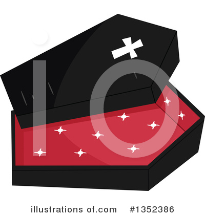 Coffin Clipart #1352386 by BNP Design Studio