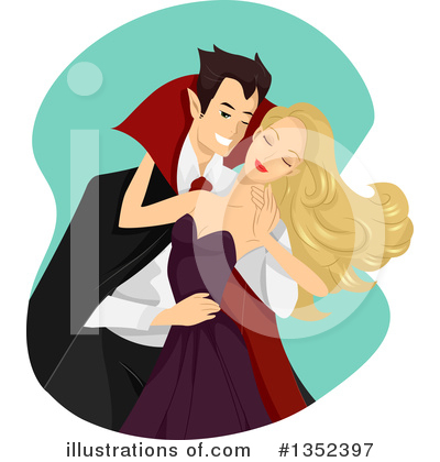 Royalty-Free (RF) Vampire Clipart Illustration by BNP Design Studio - Stock Sample #1352397