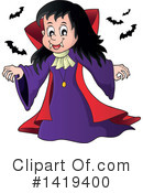 Vampire Clipart #1419400 by visekart