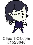 Vampire Clipart #1523640 by lineartestpilot