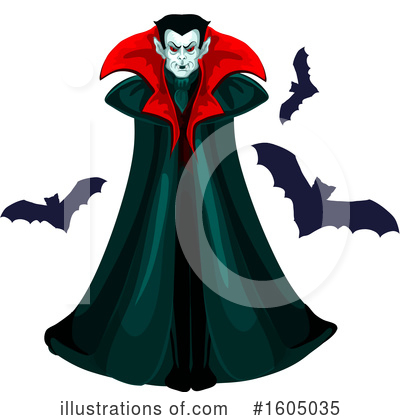 Vampire Clipart #1605035 by Vector Tradition SM