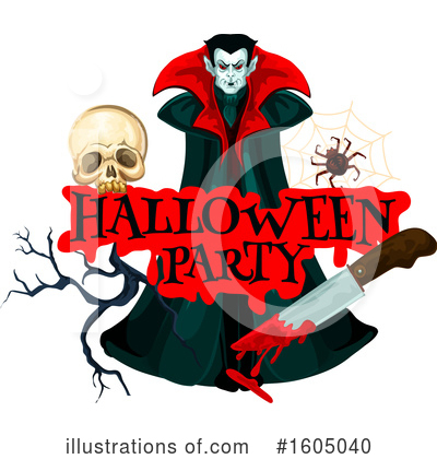 Royalty-Free (RF) Vampire Clipart Illustration by Vector Tradition SM - Stock Sample #1605040