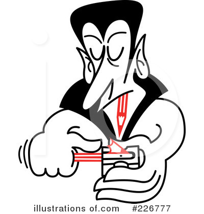 Royalty-Free (RF) Vampire Clipart Illustration by Zooco - Stock Sample #226777
