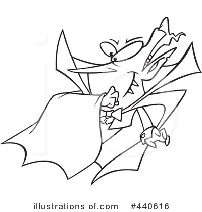 Royalty-Free (RF) Vampire Clipart Illustration by toonaday - Stock Sample #440616