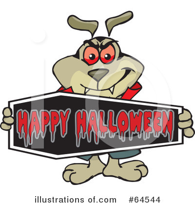 Halloween Clipart #64544 by Dennis Holmes Designs