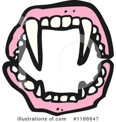 Fangs Clipart #1186647 by lineartestpilot