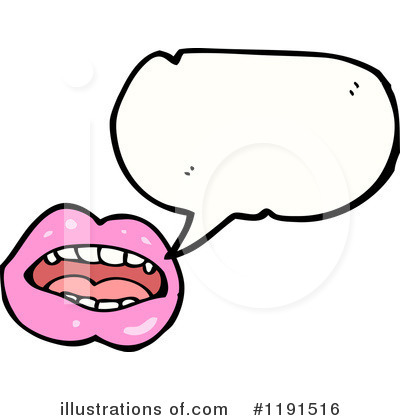 Royalty-Free (RF) Vampire Lips Clipart Illustration by lineartestpilot - Stock Sample #1191516