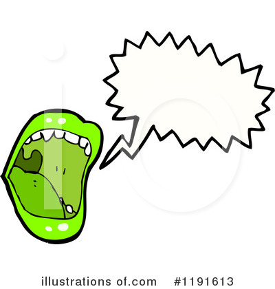 Royalty-Free (RF) Vampire Lips Clipart Illustration by lineartestpilot - Stock Sample #1191613