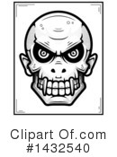 Vampire Skull Clipart #1432540 by Cory Thoman