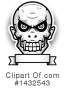 Vampire Skull Clipart #1432543 by Cory Thoman