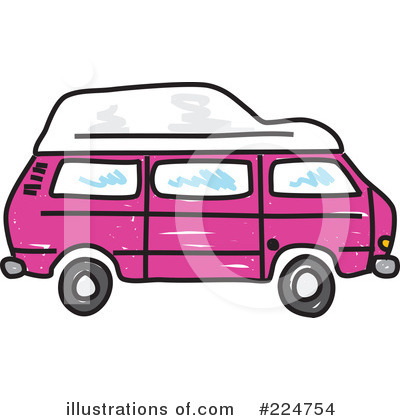 Royalty-Free (RF) Van Clipart Illustration by Prawny - Stock Sample #224754