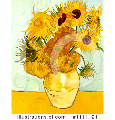 Royalty-Free (RF) Van Gogh Clipart Illustration by Prawny Vintage - Stock Sample #1111121