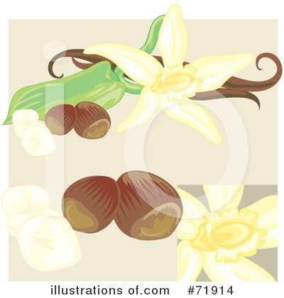 Royalty-Free (RF) Vanilla Clipart Illustration by inkgraphics - Stock Sample #71914