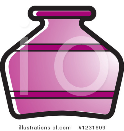 Royalty-Free (RF) Vase Clipart Illustration by Lal Perera - Stock Sample #1231609