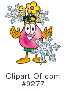 Vase Of Flowers Clipart #9277 by Mascot Junction