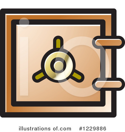 Royalty-Free (RF) Vault Clipart Illustration by Lal Perera - Stock Sample #1229886