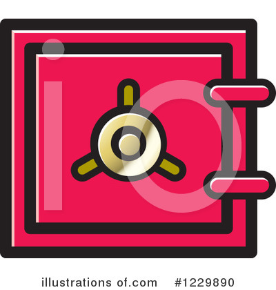Royalty-Free (RF) Vault Clipart Illustration by Lal Perera - Stock Sample #1229890
