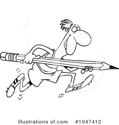 Royalty-Free (RF) Vaulting Clipart Illustration by toonaday - Stock Sample #1047412
